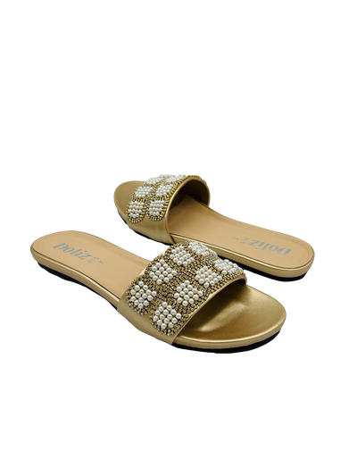 Flats-Beaded Black Test